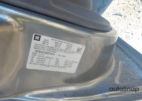 2011 Chevrolet Silverado 1500 Lt из США, поврежденный, VIN 1GCRCSE08BZ272474